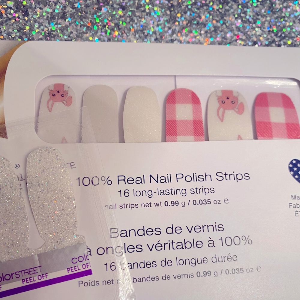 Color street nails 🐰🐰
